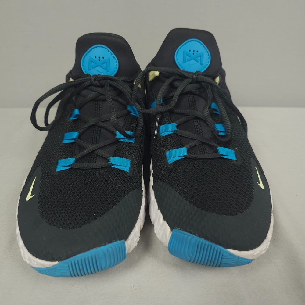 Nike Free Metcon 4 Shoes Men 10.5 Anthracite Citron Tent Gray Blue Trainers - Picture 2 of 15